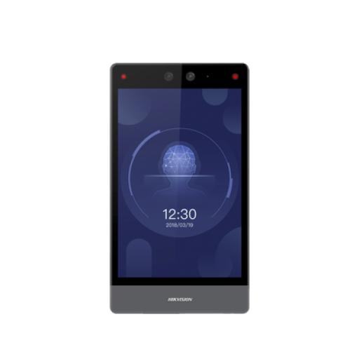 [HIKVISIONDIGITALTECHNOLOGY_DS-K1T680D-E1] Hikvision Digital Technology Terminal Facial Min Moe Ultra rápida de 8" Touchscreen / Delgada y Estética  / Exterior IP65 / PoE /  100,000 rostros / Función de Videoportero y Lectura de Códigos QR / Lectura de tarjetas