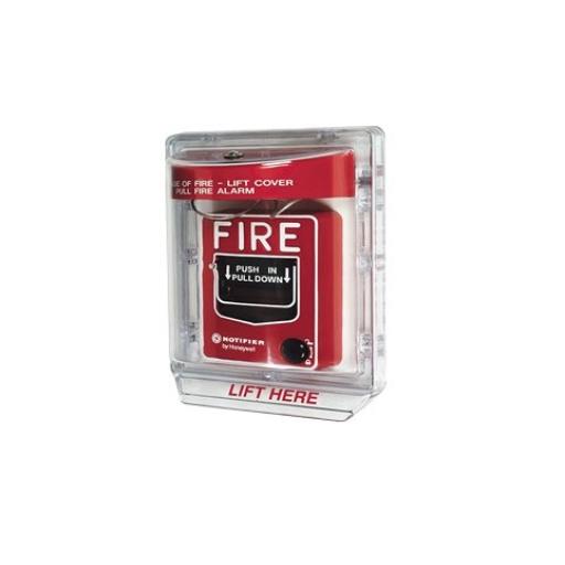 [STI_STI-1100] STI Cubierta Protectora de Policarbonato Serie Stopper II® , Con Bocina, Sin Espaciador, Montaje Empotrado, Etiqueta en Inglés 