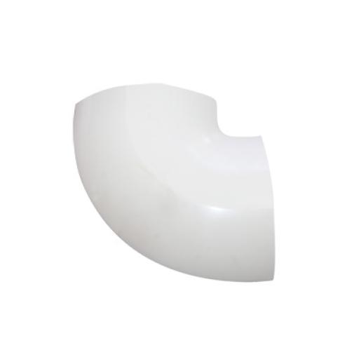 [THORSMAN_DMC-4FT-L] Thorsman Sección en "L" color blanco de PVC auto extinguible,  para canaleta DMC4FT (9430-02001)