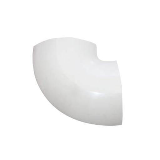 [THORSMAN_DMC-4FT-L] Thorsman Sección en "L" color blanco de PVC auto extinguible,  para canaleta DMC4FT (9430-02001)
