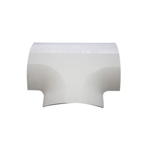 [THORSMAN_DMC-4FT-T] Thorsman Sección en "T" color blanco de PVC auto extinguible para canaleta DMC4FT (9440-02001)