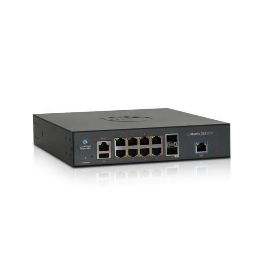 [CAMBIUMNETWORKS_MX-EX2010XXA-U] Cambium Networks Switch inteligente cnMatrix EX2010 capa 3 de 13 puertos (8 Ethernet Gigabit, 2 SFP, 1 consola, 1 MNGMT, 1 USB) administración desde la Nube