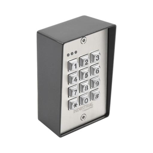 [ACCESSPRO_PRO-KEYPAD-1V2] AccessPRO Teclado exterior/interior antivandálico, 3 relevadores, salida wiegand, 1200 usuarios