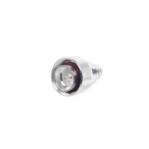 [RFINDUSTRIES_RFD-1604-2L2] RF Industries Conector DIN 7-16 Macho de Anillo Plegable para LMR-600, 7977A.