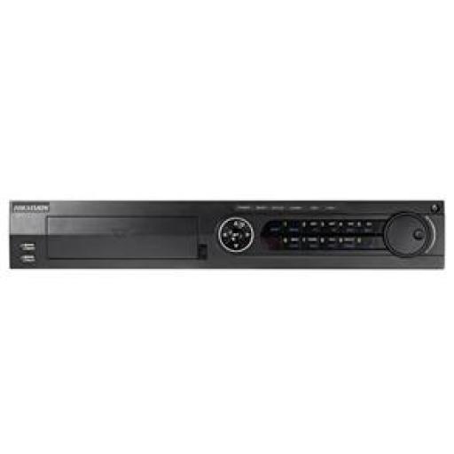 [HIKVISIONDIGITALTECHNOLOGY_DS-7316HQHI-K4] Hikvision Digital Technology DVR 4 Megapixel / 16 Canales TURBOHD + 8 Canales IP / 4 Bahías de Disco Duro / 4 Canales de Audio / Videoanalisis / 16 Entradas de Alarma
