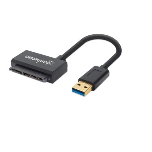 [MANHATTAN_130424(RA)] Manhattan (REP/ABIERTO)CONVERTIDOR MANHATTAN USB 3.0 A HDD SATA 2.5 SPEED 130424