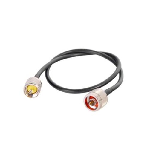 [EPCOM_SN-58U-UHF-60] Epcom Jumper de 60 cm fabricado con cable RG-58U-SYS, conector "N" y "UHF" del otro extremo