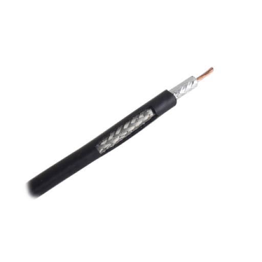 [TIMESMICROWAVESYSTEMS_LMR-240UF] Times Microwave Systems Metro de Cable Coaxial Ultra Flexible LMR240UF de 50 Ohm, Conductor Central de Cobre Trenzado
