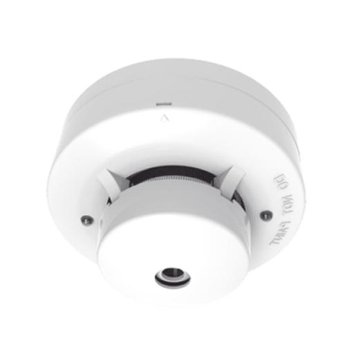 [HIKVISIONDIGITALTECHNOLOGY_DS-PDSMK-4BAR] Hikvision Digital Technology Detector de Humo Fotoeléctrico No Direccionable de 4 Hilos / Soporta Funcionalidad Autónoma (Buzzer Integrado) / Indicadores LED 