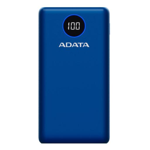 [ADATA_AP20000QCD-DGT-CDB] Cargador Portátil Adata P20000QCD, 20.000mAh, Azul