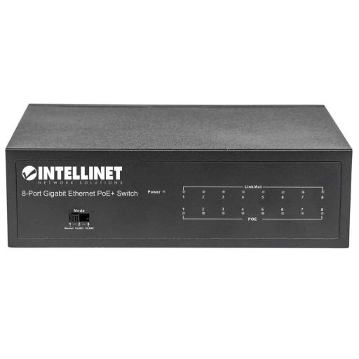 [INTELLINET_561204] Intellinet Switch PoE+ Gigabit Ethernet de 8 puertos