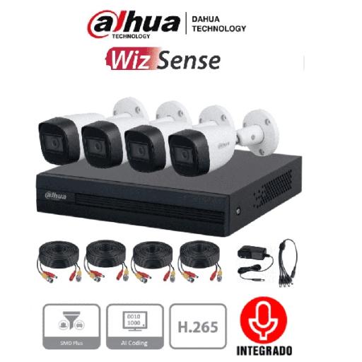 [DAHUA_DH-KIT/XVR1B04-I/4-HFW1200CMN-A-0280B-S5] Dahua KIT DAHUA 4 CANALES DE 2 MP (DH-KIT/XVR1B04-I/4-HFW1200CMN-A-0280B-S5)