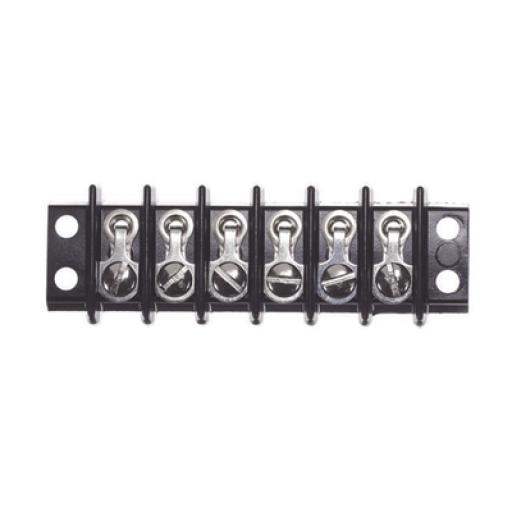 [SYSCOM_538-6140] Syscom Terminal Culca de 6 Contactos a 0.375 in, 15 Amp, AWG 16.