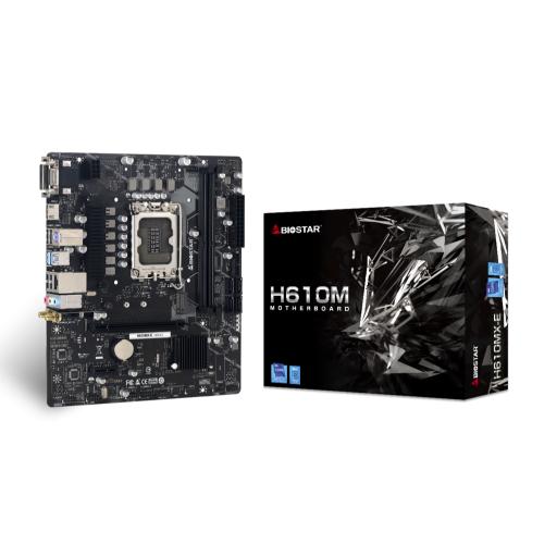 [BIOSTAR_H610MX-E] Biostar TARJETA MADRE BIOSTAR H610MX-E DDR4 HDMI M.2 SATA PCIE 4.0 12TH 1700
