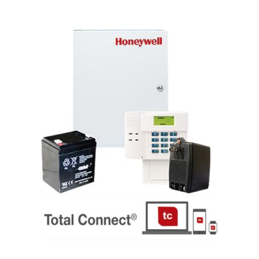 [HONEYWELLHOMERESIDEO_VISTA-48LA-TBS] HONEYWELL HOME RESIDEO Kit de Panel de Alarma VISTA48LA con Bateria, Transformador y Gabinete pequeño