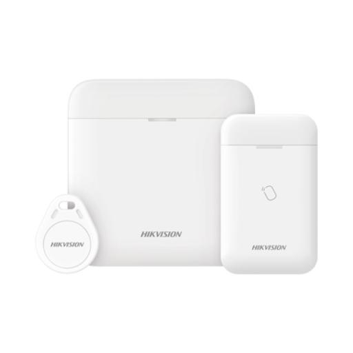 [HIKVISIONDIGITALTECHNOLOGY_DS-PWA48-KS-RONDIN] Hikvision Digital Technology   (AX PRO) KIT de Alarma AX PRO con GSM (3G/4G) para RONDINES / Incluye: 1 Hub con bateria de respaldo/ 1 Lector Tag / 1 Tag / Compatible con Hik-Connect P2P