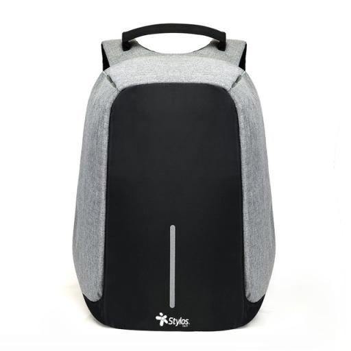 [STYLOS_STABAP1S] Stylos MOCHILA ANTIRROBO STYLOS PLATA