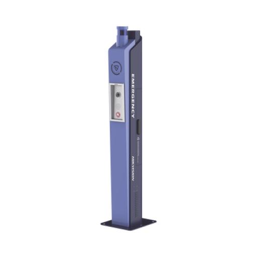 [HIKVISIONDIGITALTECHNOLOGY_DS-PEA3M-21] Hikvision Digital Technology Estación de Pánico con Videollamada (Cámara de 2 Megapixel) / Sirena Integrada (Azul y Rojo) / Alarma Integrada / Protección IP65
