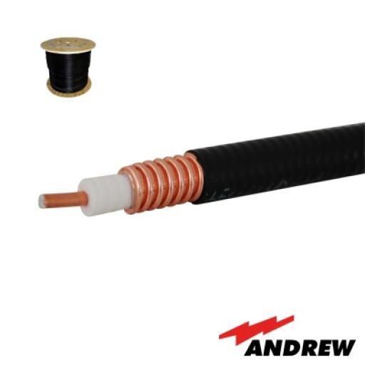 [COMMSCOPE_FSJ4-50B/1000] CommScope Cable coaxial HELIAX de 1/2", cobre corrugado, blindado, 50 Ohms, Carrete de 305 metros