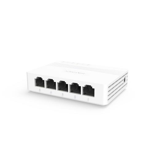 [HIKVISIONDIGITALTECHNOLOGY_DS-3E0505D-E] Hikvision Digital Technology Switch Gigabit No Administrable de Escritorio con 5 puertos 10 / 100 / 1000 Mbps / Diseño Compacto y Estetico