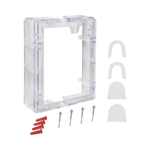 [STI_STI-3100] STI Espaciador de conducto con marco - Transparente para la serie Stopper