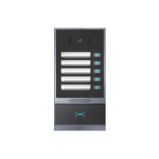 [FANVIL_I63] Fanvil Videoportero SIP i63, 2 relevadores con 5 botones de marcación rápida, anti-vandálico, IP66 y IK07, PoE