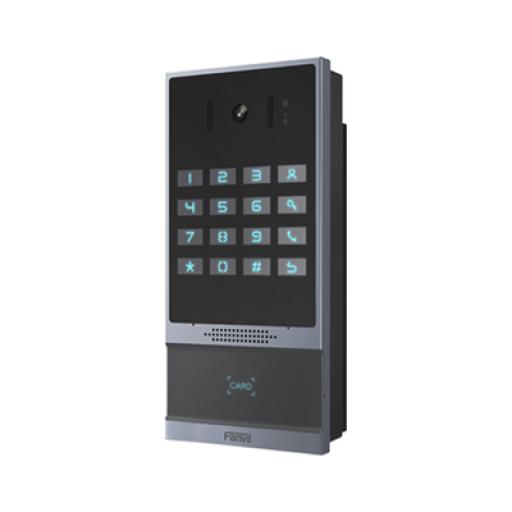 [FANVIL_I64] Fanvil Videoportero SIP i64, Teclado numérico iluminado, 2 relevadores, anti-vandálico, IP66 y IK07, PoE