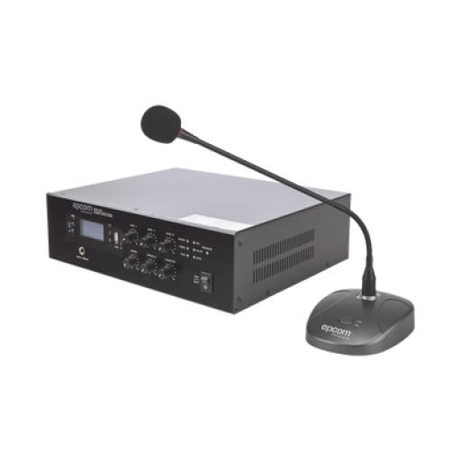 [EPCOM_SFB120/MIC] Epcom KIT de Amplificador de 120W Modelo SFB120 | más Micrófono de Escritorio Modelo SF621A