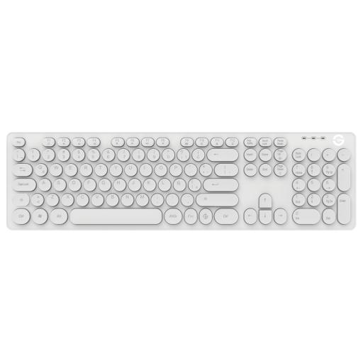 [GETTTECH_GTI-28201B] Getttech TECLADO GETTTECH GTI-28201B IGNITE BACKLIGHT USB BLANCO 105 TECLAS