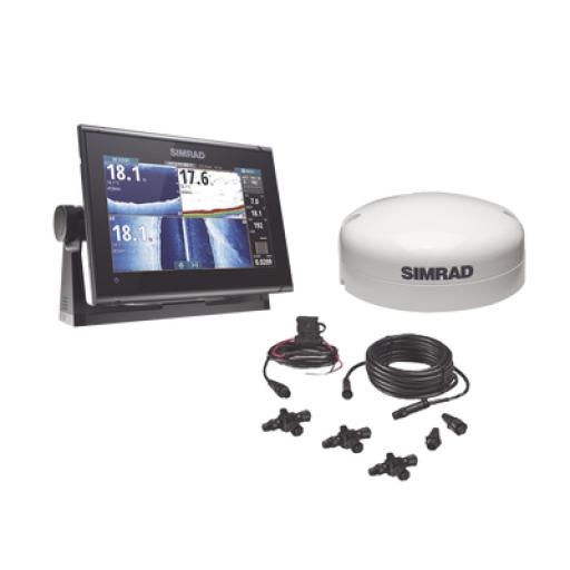 [SIMRAD_GO9-GPSKIT] Simrad Kit de pantalla multifuncional GO9 con kit NMEA2000 y antena GS25