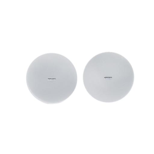 [EPCOM_EP206TB] Epcom Kit de Bocinas de plafón 6.5in | Conexión Bluetooth | 2 x 20W | Frameless | Bocina Pasiva + Bocina Activa |