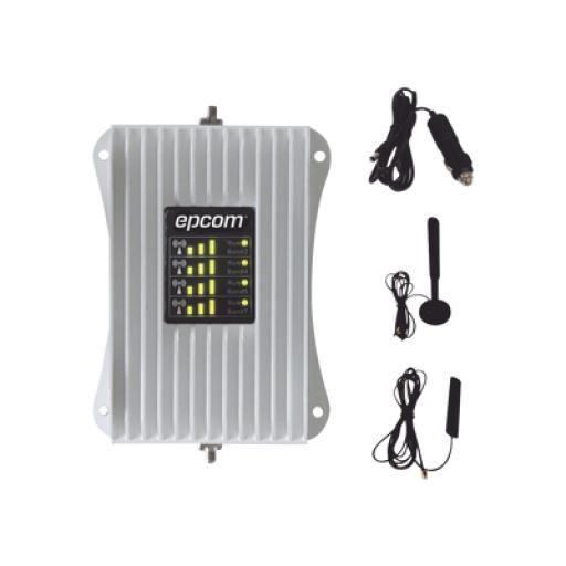 [EPCOM_EP-AM23-4GV2] Epcom KIT Amplificador de Señal Celular Para Vehículo/ Soporta y Mejora la Señal Celular 5G, 4G LTE/ Múltiples Operadores, usuarios y dispositivos/ Ideal para Vehículo tipo Camioneta, Pick up o Sedán.