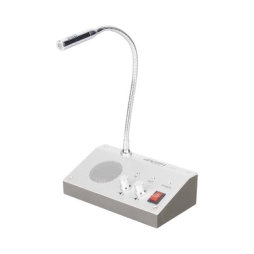 [EPCOM_SF-3300] Epcom Sistema de Intercomunicación | Ideal para Ventanillas | Audio de voz de dos vías | 12V/1A 3W | Micrófono Interior + Micrófono Exterior