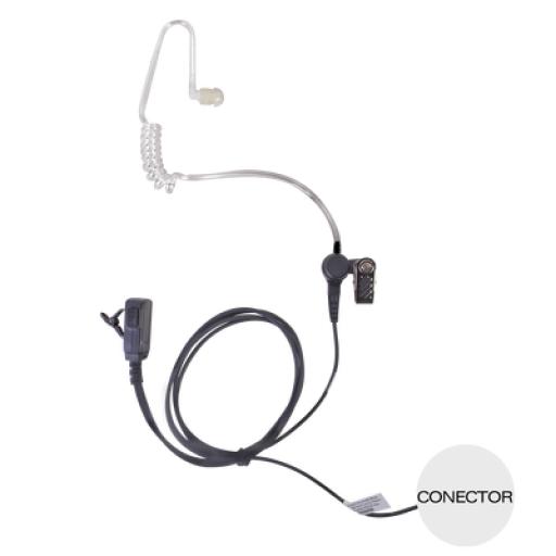 [TXPRO_TXEH-POC-A] txPRO Micrófono - audífono de solapa con tubo acústico transparente para NXPOC-130