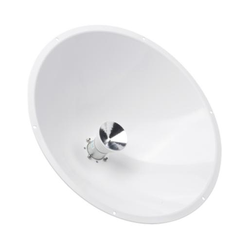 [JIROUS_JRC-24DD-SDUPLEX] Jirous Antena direccional de Alto Rendimiento/ Parábola profunda para mayor aislamiento al ruido / 24.5 dBi / (4.9 - 6.4 GHz) / Filtro para mayor aislamiento de señal / Conectores N-Hembra / Fácil Montaje y Soporte de acero inoxidable / Rado