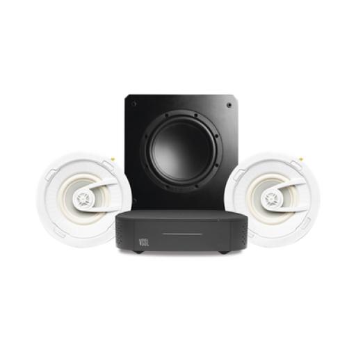 [VSSL_A1X/GSUB10] VSSL KIT Amplificador VSSL A1X | 2 Bocinas de Techo TruAudio G72 | Subwoofer SS10