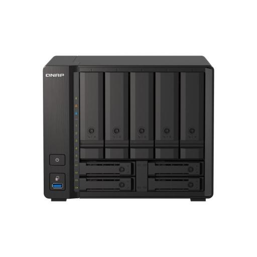 [QNAP_TS-H973AX-8G-US] QNAP TS-h973AX NAS Torre Ethernet Negro V1500B