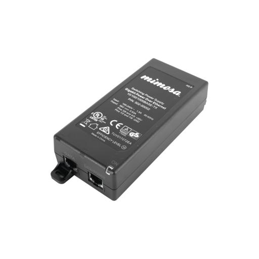 [MIMOSANETWORKS_POE-56V] Mimosa Networks Inyector PoE Pasivo Gigabit 50 Vcc para radios A5-14, A5c, B5c, B5, B11, B24, C5c, C5x Mimosa 