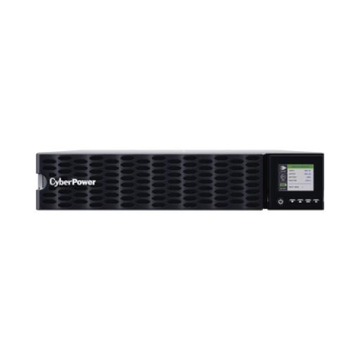[CYBERPOWER_OL5KRTHD] CyberPower UPS de 5000 VA/5000 W, Online Doble Conversión, 200 - 240 Vac de Entrada NEMA L6-30P, Onda Senoidal Pura, Torre o Rack de 2 UR (Alta Densidad), Con 2 Tomas NEMA L6-20R y 2 NEMA L6-30R