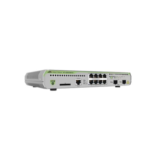 [ALLIEDTELESIS_AT-GS970M/10-10] Allied Telesis Switch Administrable CentreCOM GS970M, Capa 3 de 8 Puertos 10/100/1000 Mbps + 2 puertos SFP Gigabit
