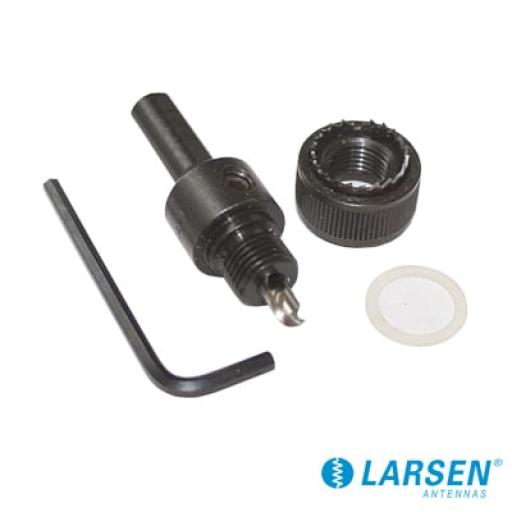 [PULSELARSENANTENNAS_HS-1] Pulse LARSEN Antennas Sacabocado 3/4" con vástago para taladro de 3/8"