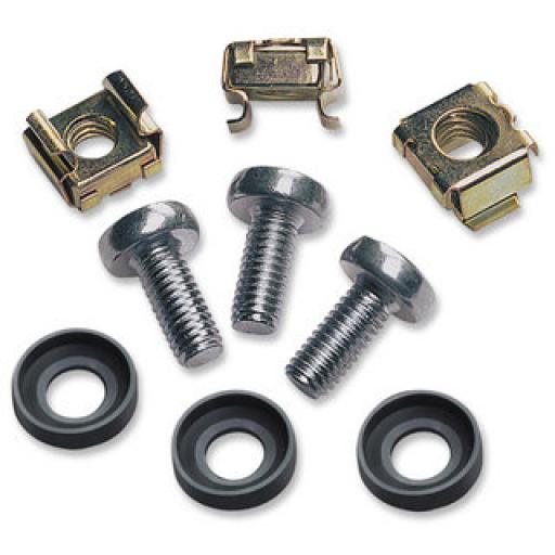 [INTELLINET_711081] Intellinet 711081 accesorio de bastidor Juego de tornillos con tuercas enjauladas