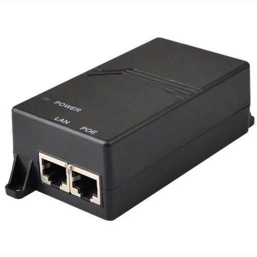 [GRANDSTREAMNETWORKS_G0720-480-050] Grandstream Networks Inyector PoE Pasivo 48vcc Gigabit para APs Grandstream hasta 24W GWN7605, GWN7605LR, GWN7615, GWN7630, GWN7630LR, GWN7660, GWN7660LR y GWN7664.