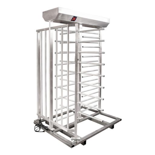 [ACCESSPRO_XT-100-L] AccessPRO Torniquete Sencillo / Cuerpo Completo / 100% Acero Inoxidable / Diseño Elegante