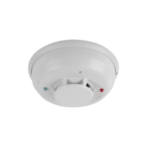 [SYSTEMSENSOR_4W-TARB] System Sensor Detector Fotoeléctrico de Humo de 4 Hilos con Sensor de Temperatura, Sirena Interconstruida y Relevador, Serie i3