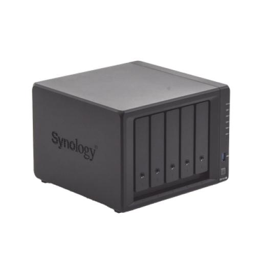 [SYNOLOGY_DS1522PLUS] Synology Servidor NAS de 5 Bahías (Expandible a 15 Bahías) / Hasta 270 TB / 8 GB RAM / Servicio Nube Gratis (P2P) / Administración Remota y Respaldo Programado