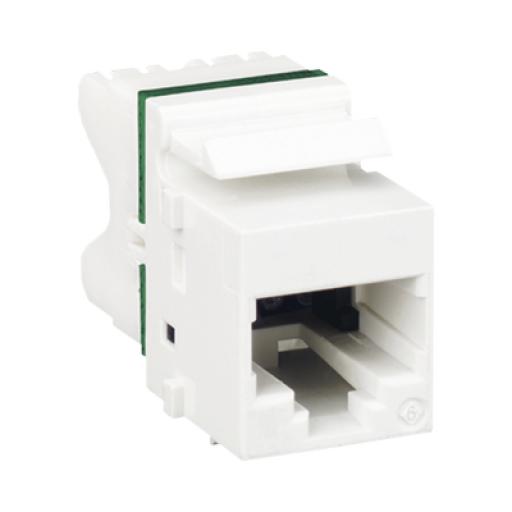 [SIEMON_MX6-K02B] Siemon Jack MAX UTP Categoría 6, Estilo 110, Keystone, Color Blanco, Versión Bulk (Sin Empaque Individual)