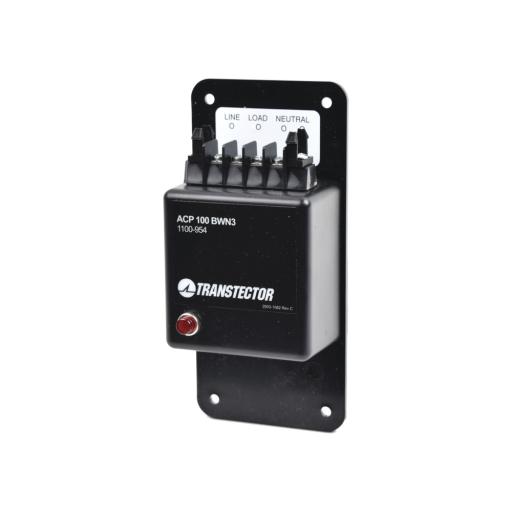 [TRANSTECTOR_ACP-100-BWN3] Transtector Protector Monofasico de 120VAC 15A Con Tecnología Diodo de Silicio Y Fusible Interno 