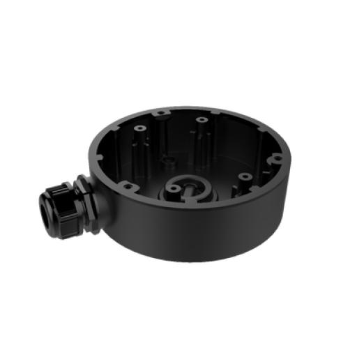 [HIKVISIONDIGITALTECHNOLOGY_DS-1280ZJ-DM46(BLACK)] Hikvision Digital Technology Caja de Conexión de Exterior Color Negro / Compatible con DS-2CD2543G2-I(S)(BLACK)