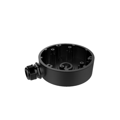 [HIKVISIONDIGITALTECHNOLOGY_DS-1280ZJ-DM46(BLACK)] Hikvision Digital Technology Caja de Conexión de Exterior Color Negro / Compatible con DS-2CD2543G2-I(S)(BLACK)